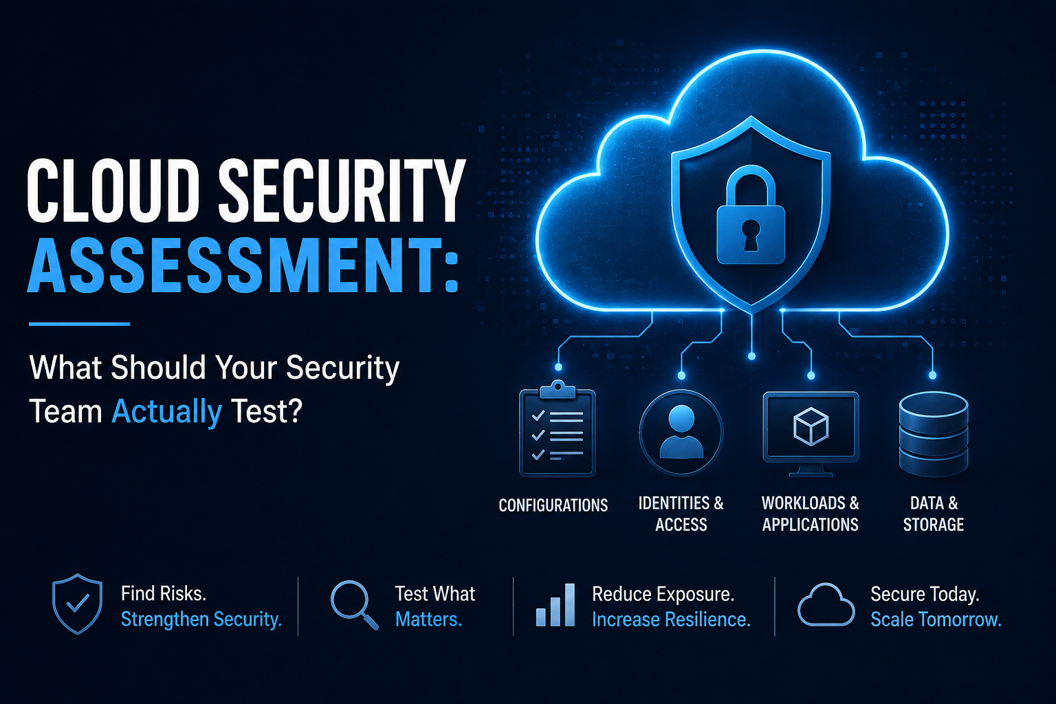 Cloud security assessment what to test