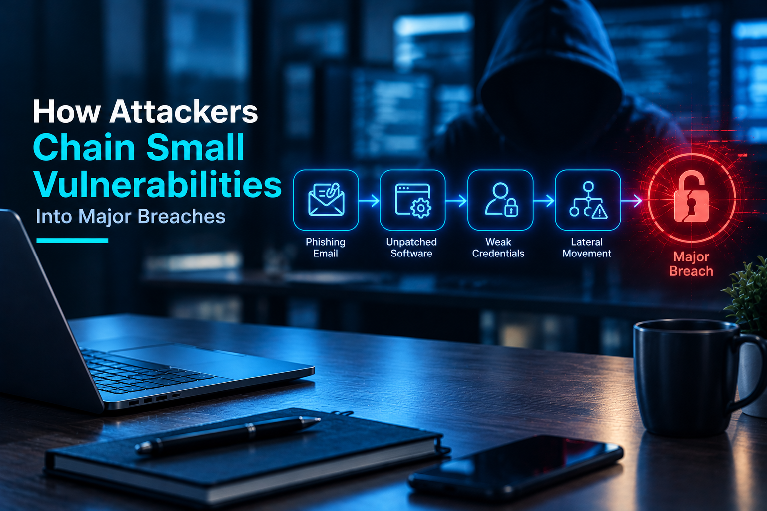 Vulnerability chaining how attackers chain small flaws