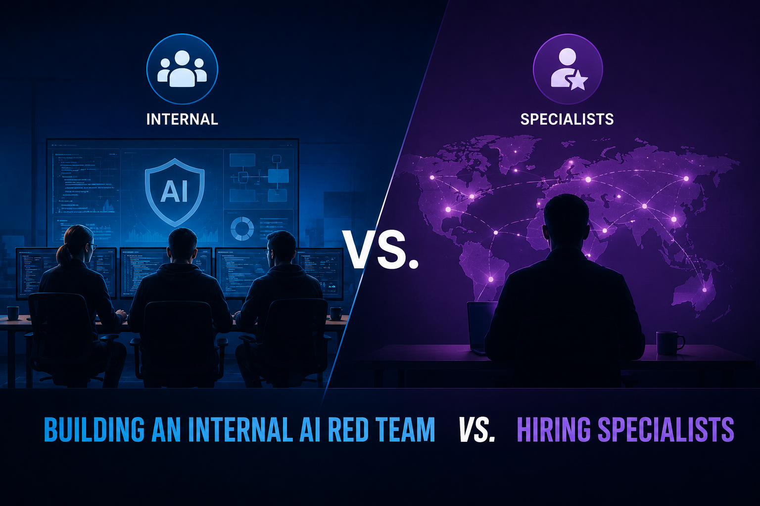 Ai red team build inhouse vs hire specialists